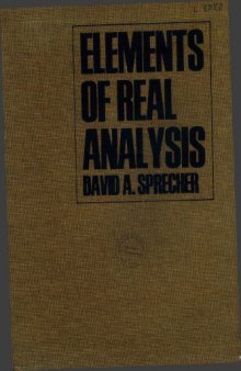 Elements of real analysis