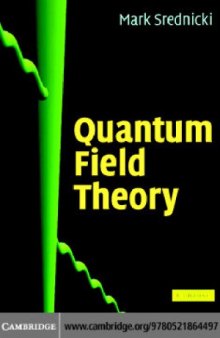 Quantum Field Theory