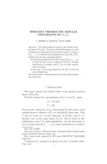 Springer’s theorem for modular coinvariants of GLn(Fq)