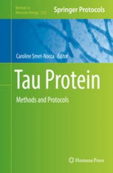 Tau Protein: Methods and Protocols