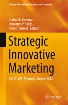 Strategic Innovative Marketing: 4th IC-SIM, Mykonos, Greece 2015