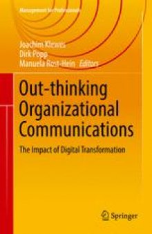 Out-thinking Organizational Communications: The Impact of Digital Transformation 