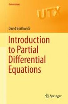 Introduction to Partial Differential Equations