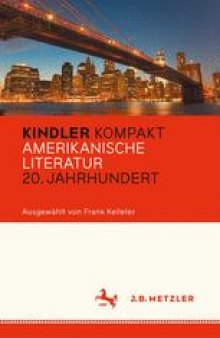 Kindler Kompakt Amerikanische Literatur 20. Jahrhundert