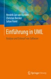Einführung in UML:  Analyse und Entwurf von Software