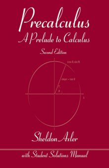 Precalculus A Prelude to Calculus,