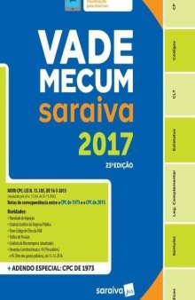 Vade Mecum Saraiva 23ª edição 2017