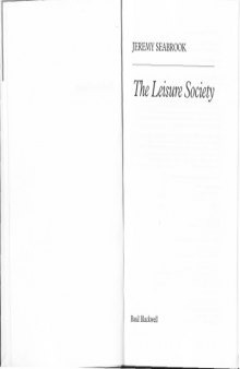 The leisure society