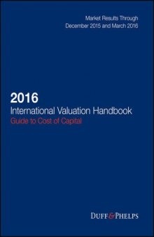 2016 international valuation handbook: a guide to cost of capital