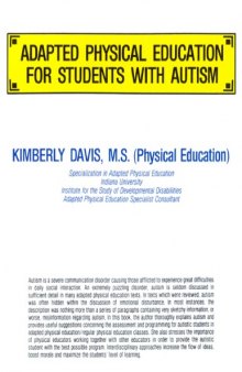 Adapted physical education for students with autism