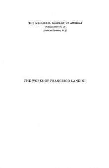 The works of Francesco Landini