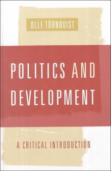 Politics and Development: A Critical Introduction