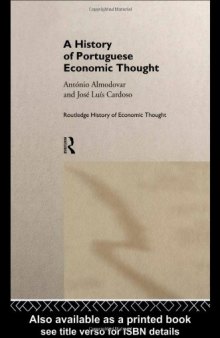 A History of Portuguese Economic Thought (Routledge History of Economic Thought)