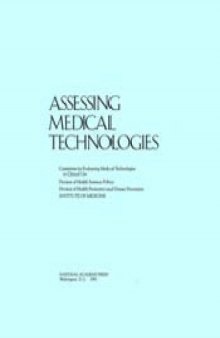 Assessing medical technologies