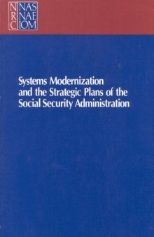 COMMITTEE ON REVIEW OF THE SSA’s SYSTEM MODERNIZATION PLAN (SMP) AND AGENCY STRATEGIC PLAN (ASP)