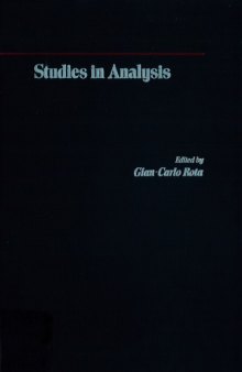 Studies in Analysis