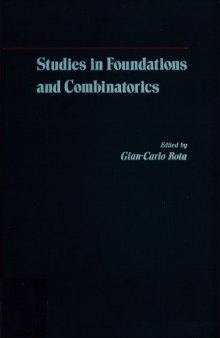 Studies in Foundations and Combinatorics