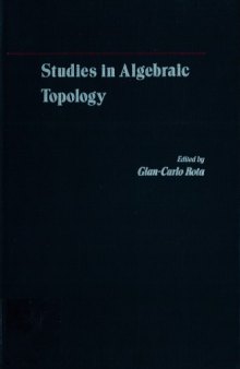 Studies in Algebraic Topology