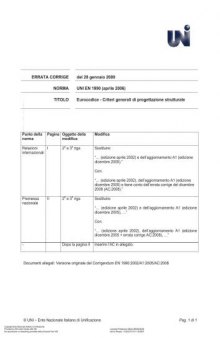 EuroCodici (Eurocodes)