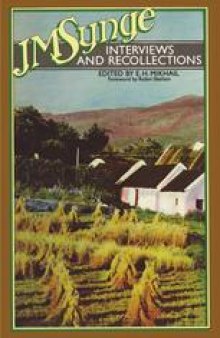 J. M. Synge: Interviews and Recollections
