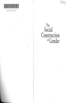 The social construction of gender