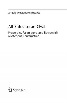 All Sides to an Oval. Properties, Parameters, and Borromini’s Mysterious Construction
