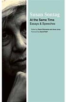 At the same time : essays and speeches