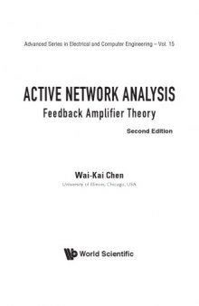 Active Network Analysis. Feedback Amplifier Theory