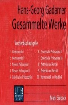Gesammelte Werke - Bd. 8: Ästhetik und Poetik. - 1. Kunst als Aussage