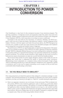 Switch-Mode Power Supplies  Spice Simulations and Practical Designs