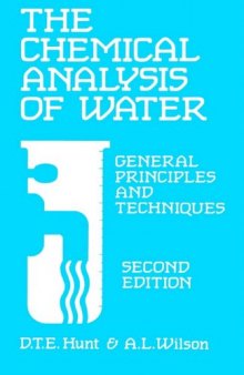 The Chemical Analysis of Water: General Principles and Techniques, Second Edition