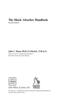 The Shock Absorber Handbook, 2Nd Edition