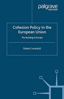 Cohesion Policy in the European Union: The Building of Europe