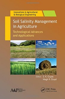 Soil salinity management in agriculture : technological advances and applications