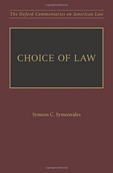 Choice of law