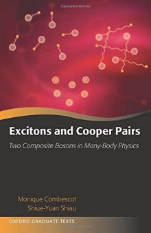 Excitons and Cooper pairs : two composite bosons in many-body physics