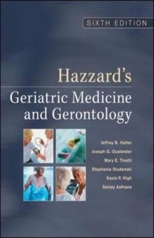 Hazzard’s Geriatric Medicine and Gerontology