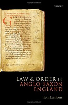 Law and order in Anglo-Saxon England