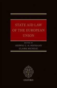 State aid law of the European Union