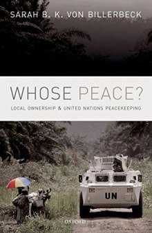 Whose peace? : local ownership and United Nations peacekeeping