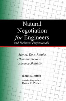 Natural negotiation for engineers and technical professionals