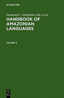 Handbook of Amazonian Languages