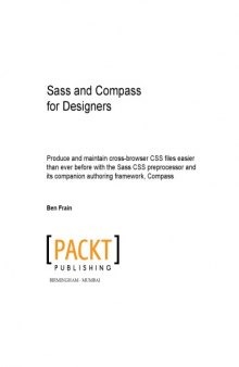 Sass and Compass for Designers