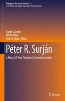 Péter R. Surján: A Festschrift from Theoretical Chemistry Accounts