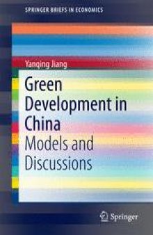 Green Development in China: Models and Discussions