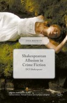 Shakespearean Allusion in Crime Fiction: DCI Shakespeare