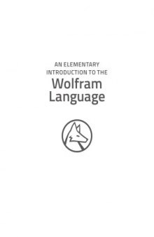 An Elementary Introduction to the Wolfram Language