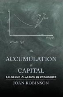 The Accumulation of Capital