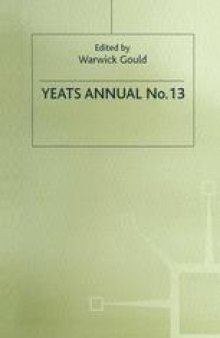 Yeats Annual No. 13