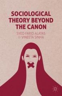 Sociological Theory Beyond the Canon